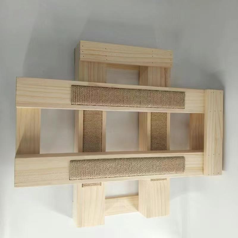 Solid Wood Pet Breeding Pedal Tools Anti-slip and Wear-resistant Cat Mating Tool and Cat Scratchers Pet Products Accessories