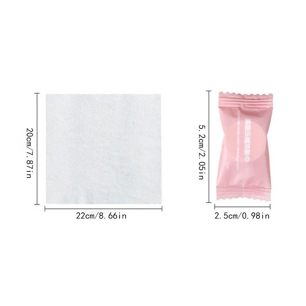 10pcs Portable Absorbent Towels Cotton Cloth Wipes New Small Face Towels