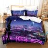 AK47 Knight Academia Anime Duvet Cover Set with Pillow Covers Polyester Teens Kids Bedding Set Full Queen King Size Bed Linen