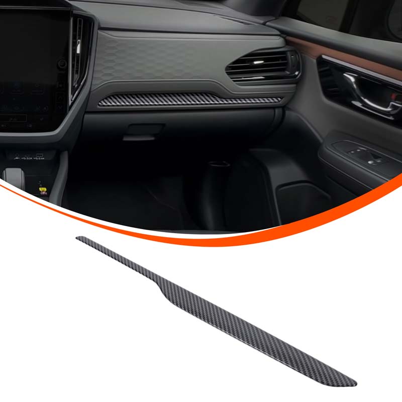 ABS Carbon Fiber For Subaru Forester 2026+ Center Control Shift Panel Air Outlet Frame Glass Lift Frame Sticker Accessories