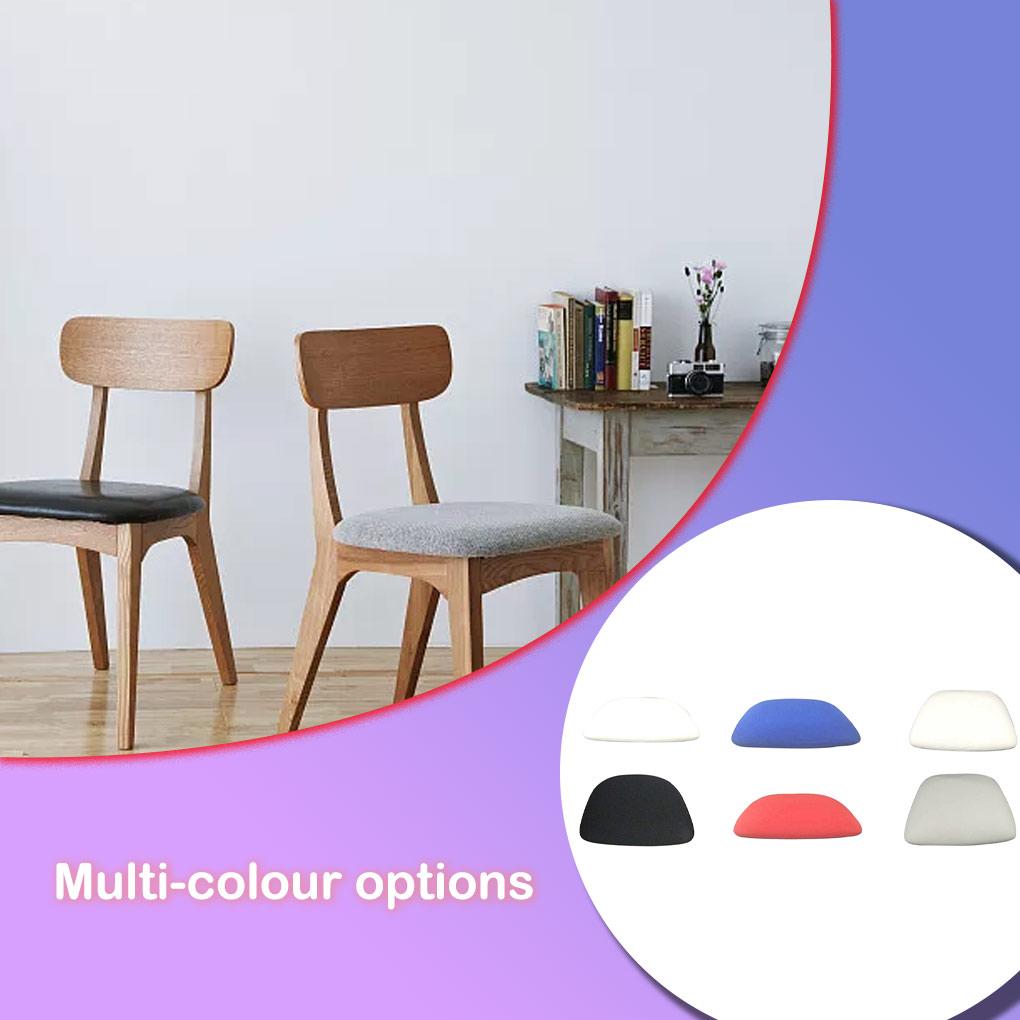 Seat Pad Case Solid Color Decorative Chair Cushion Household Hotel Furnishing Cover Anti-scratch Protector Decoration