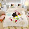Cute Crayon Shin Chan ,Microfibre Bedding Sets, Children's Bed Duvet Cover with Zip Room Decor Duvet Cover for Teenagers Adult