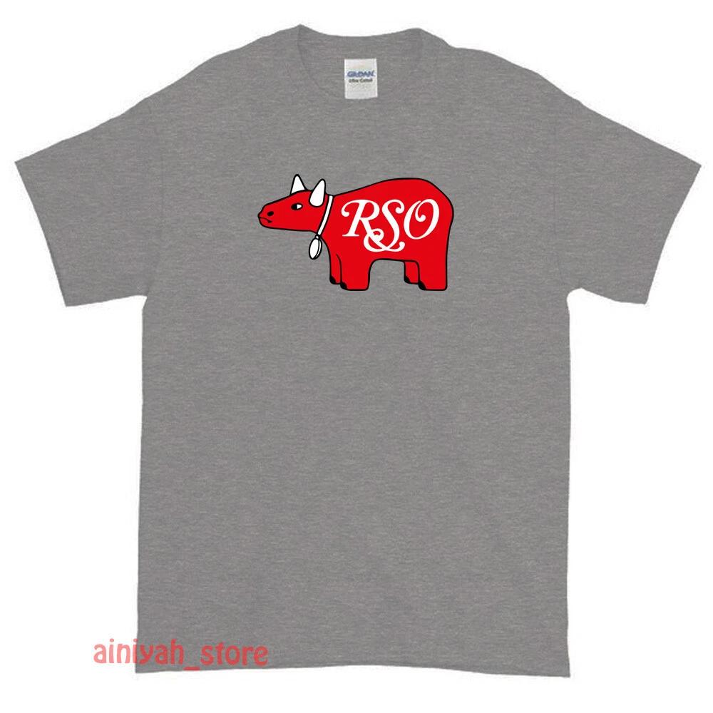 

New RSO Records Logo Men s Funny T shirt USA Size S-XXL S