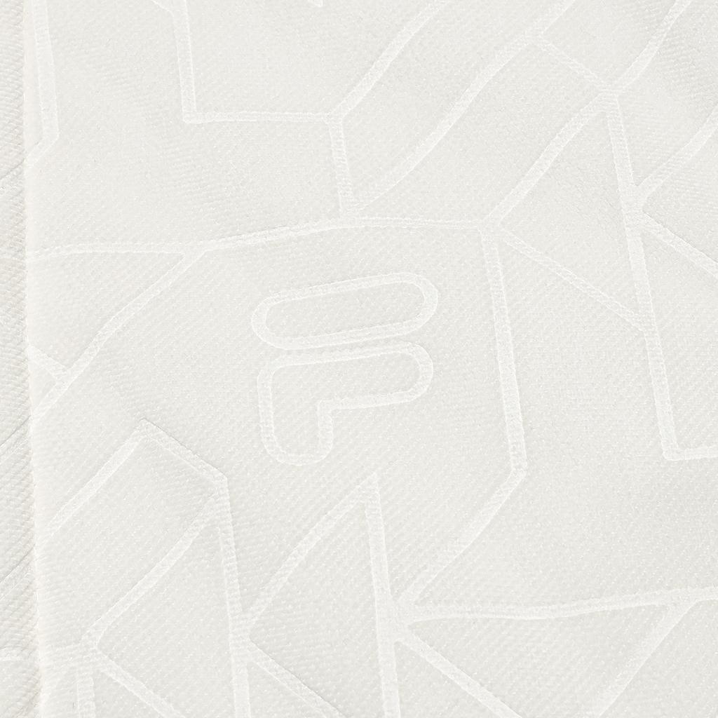 Fila Emerald Solid Color Hooded Casual Mid-Length Down Jacket Women Outerwear Ice-Cream-White F11W344905F-IV