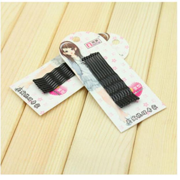 Black Hairpins - Stylish One-Word Hair Clips, Great for Gifting
