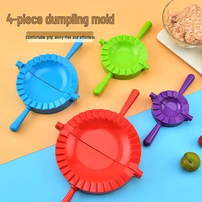 Jiwanggu Manual Plastic Dumpling Maker Mold Set