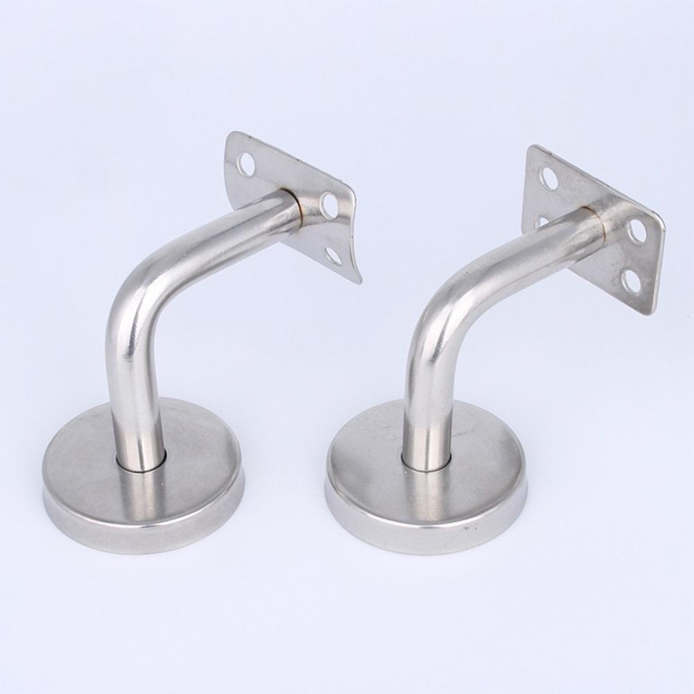 Handrail Bracket Wall Support Hand Rail Balustrade Mopstick Bracket Staircase Handrail Hardware Stainless SteeFixing Accessories