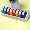 5/8Pcs Creative Auto-Refilling Stamp Colorful Teacher's Comment Stamp  Homework Evaluation