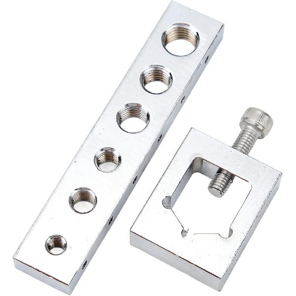 Bolt Drill Jig Metric, VS559 Metal Nut Bolt Drill Jig High Hardness Safety Wire Drill Set for Secure Locking Wire