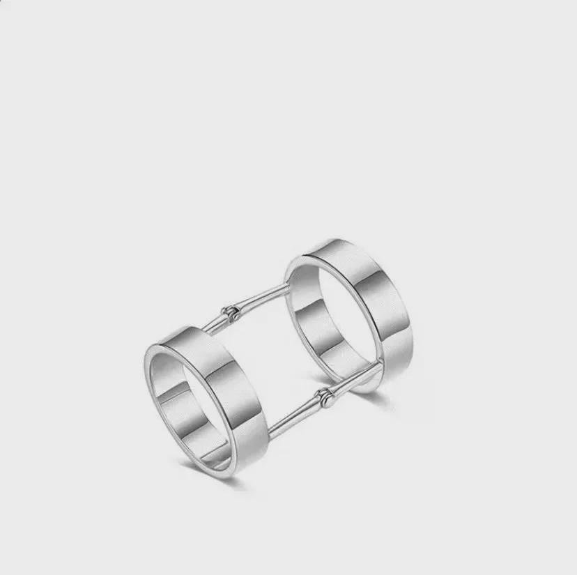 Elegant Japanese & Korean-Inspired Bendable Ring with Geometric Design In Premium Metal