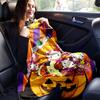 1pc Hello Kitty and Friends Halloween Adventure Blanket, Soft Throw for Home Decor, Gift Idea, Suitable for All Seasons, Living Room, Travel, Camping,