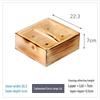 Cedar Wood Dim Sum Steamer Basket - Square Xiaolongbao & Rice Rack for Cantonese Tea