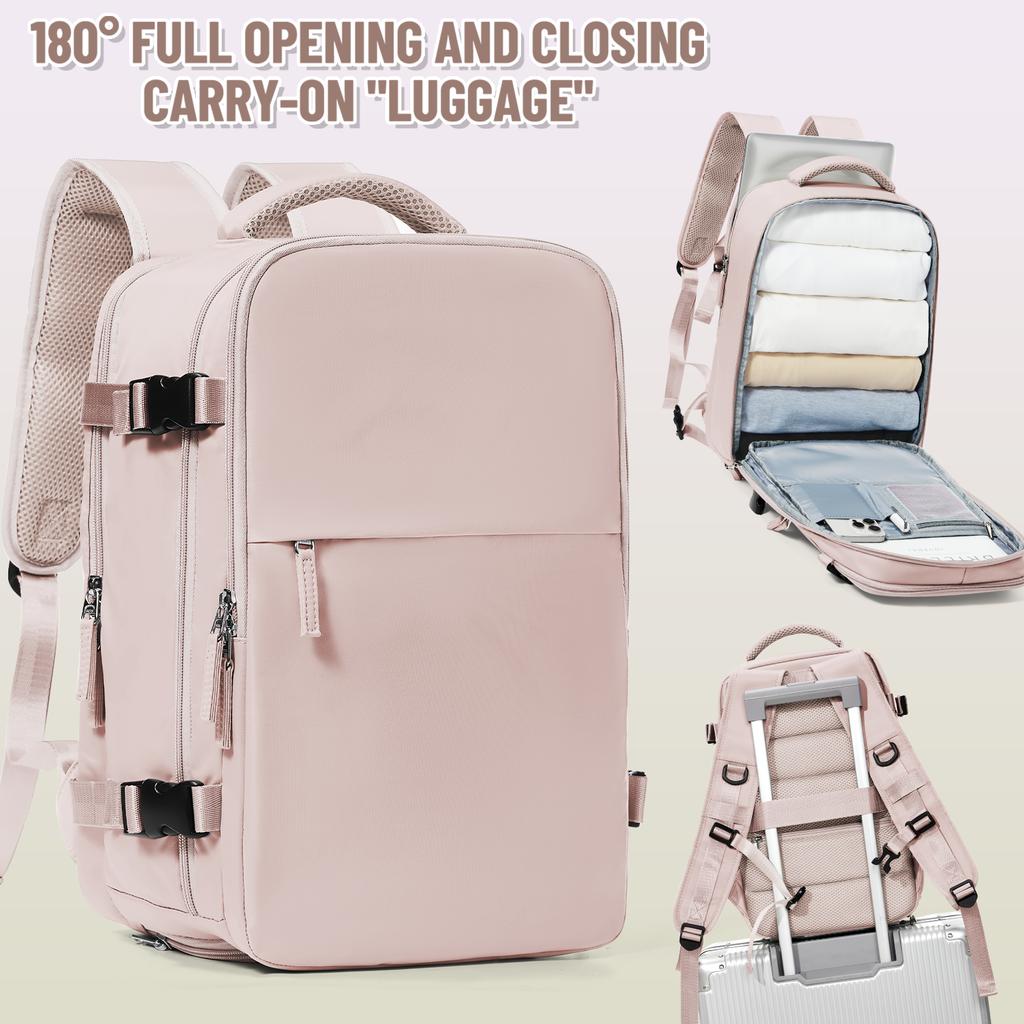 Cabin Airplane Travel Backpack Ryanair 40x20x25 Carry On Flight Approved, Laptop Backpack For Women Men, Female Backpack Gift