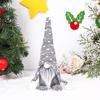 Nordic Christmas Faceless Doll with Knitted Hat and White Beard