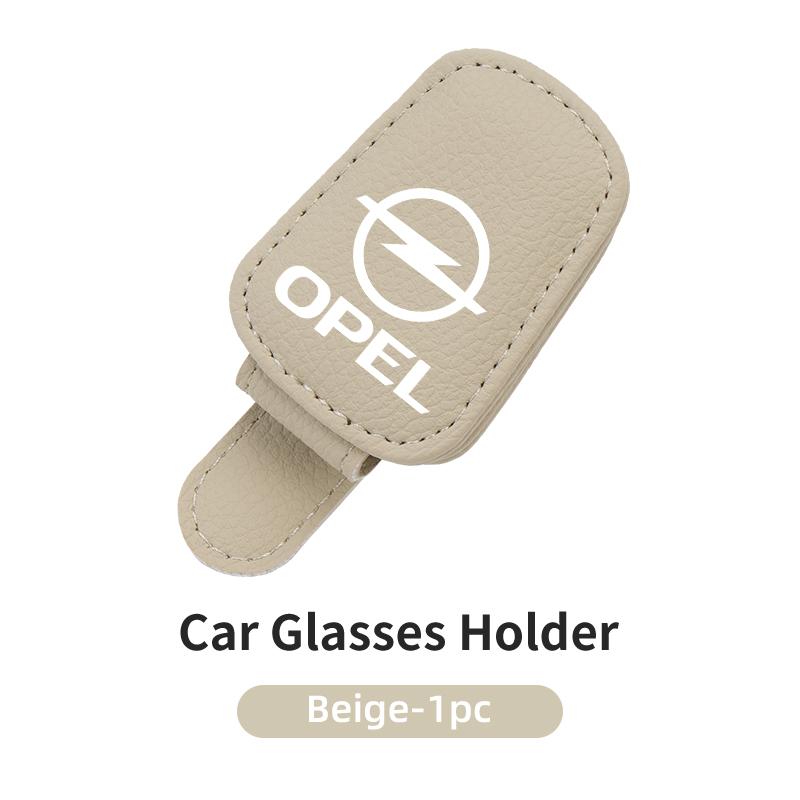 Bil solglasögonhållare Solskydd Glasögonklämma Interiörtillbehör För Opel Corsa Astra Insignia Vectra Zafira Meriva Mokka