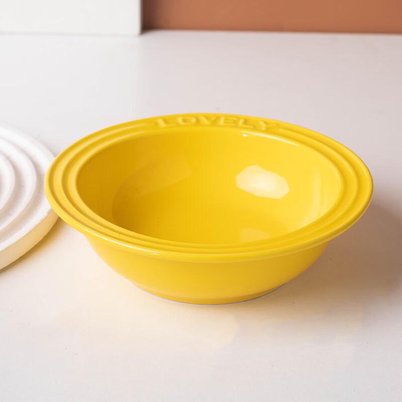 Changbaosen Gradient Ceramic Pet Bowls and Plates