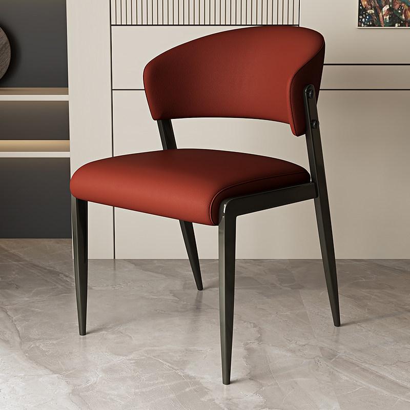 Nordic Luxury Hotel and Home Dining Chair with Backrest