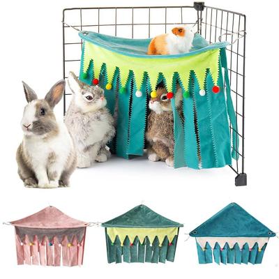 Ruhe Langlebiger Igel Eckkäfig Versteck Hängematte Hamsterhaus Kaninchen Versteckzelt Rattennest Meerschweinchen Versteck
