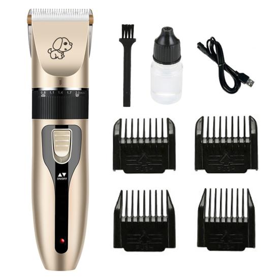 USB Aufladung Tierhaarschneider Wiederaufladbare Pflegewerkzeuge Leistungsstark Scharf Tier Elektrisch
