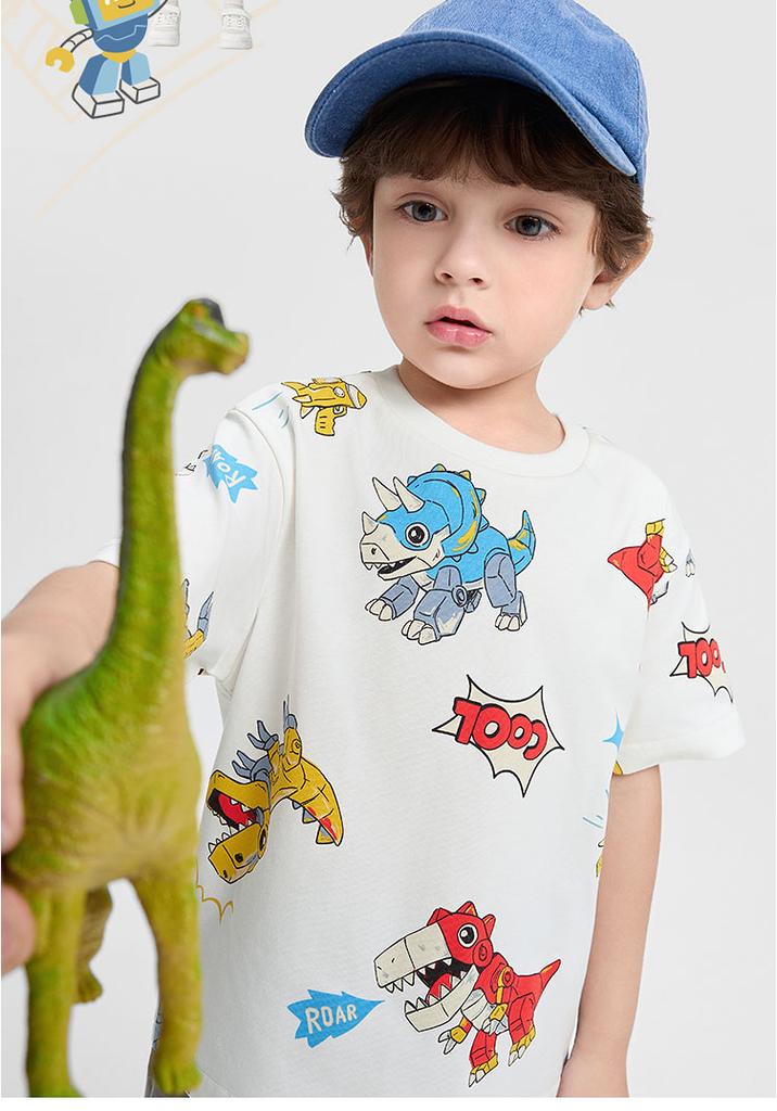 BalaOne: Balabala Boys' Short-sleeved T-shirt