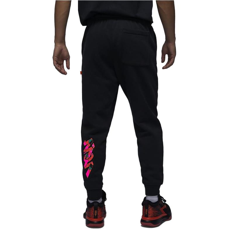 Jordan Casual Pants Men's Black Moderate Cuffed Pants FD2393-010