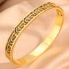 Hollow Pattern Leaves and Wheat Ears Women's New Bracelet Simple Design Jewelry Bracelet