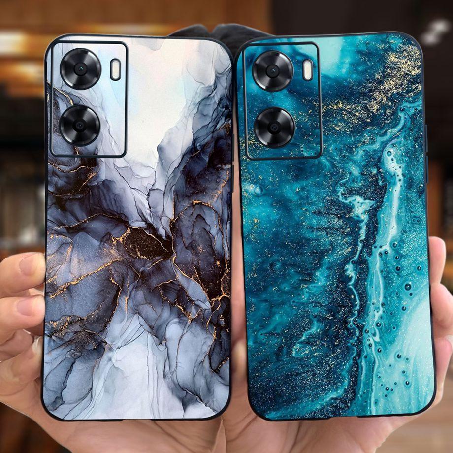 Für OPPO A57 4G CPH2387 Hülle Für OPPO A77 4G A77s A57s A57e Handyhülle Weiches Flüssigsilikon TPU Hülle Für OppoA57 Astronauten Tasche