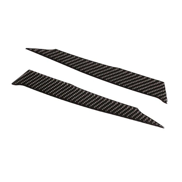 Soft Carbon Fiber Style Car Rearview Mirror Decoration Cover Strips Trim Fit For Toyota 86 GT86 For Subaru BRZ ZC6 2016-