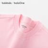 Balabala Unisex Kids' Short Sleeve Cartoon Print T-Shirt