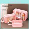 Thickened Capacity Large Portable Toiletry And Cosmetic Bag For Women
