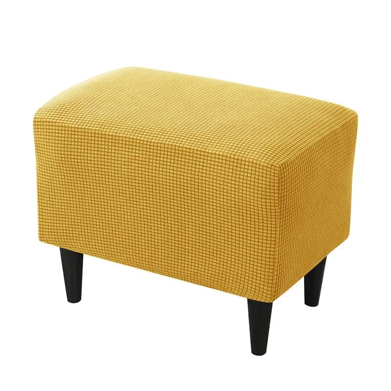 Stretch Polar Fleece Armless Sofa Cover Living Room Solid Lounge Couch Cover All-inclusive Copri Divano Fundas Para Sillones