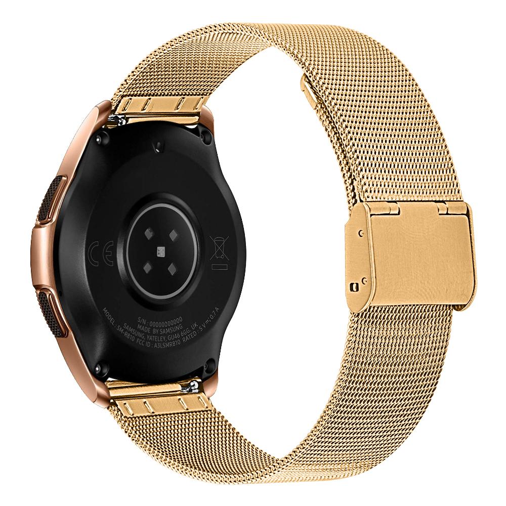 

For Huawei Watch GT 5 Pro 42mm/GT 5 41mm Smartwatch Strap Milanese Stainless Steel Band with Buckle B