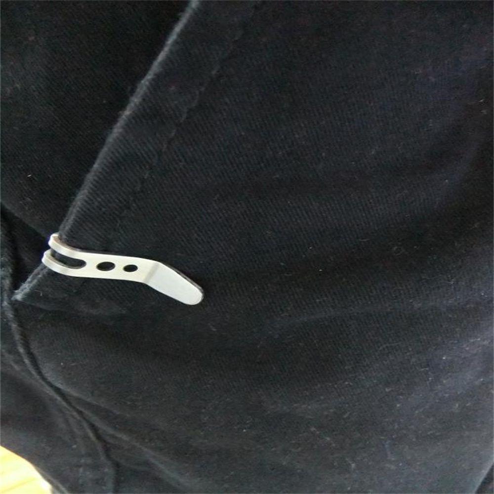 Mini Portable EDC Bag Clip Metal Key Buckles Bag Hanging Clip Pocket Clips Waist Belt Hanging Clip