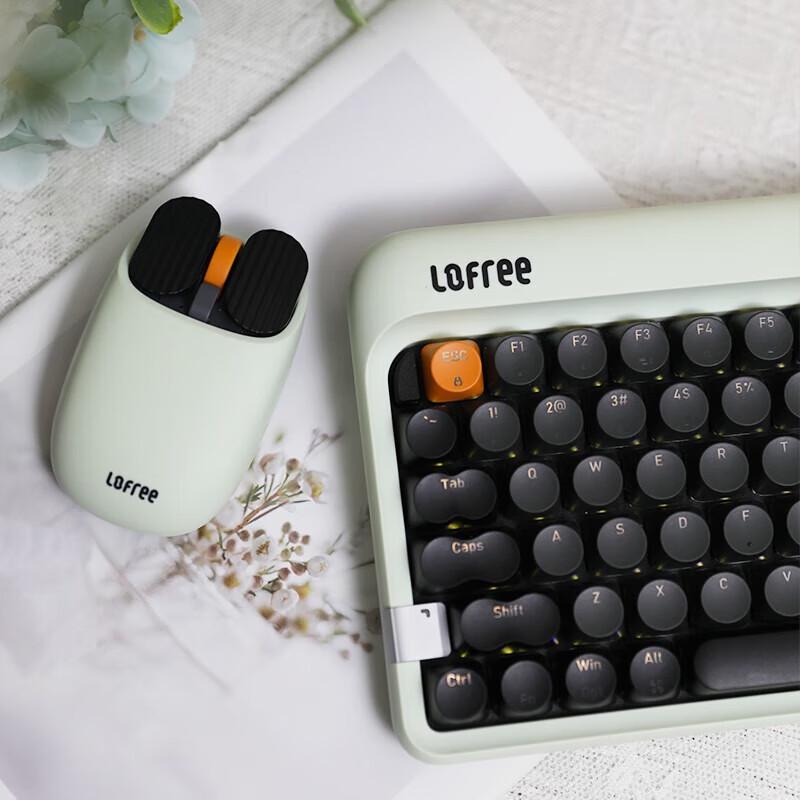LOFREE 1970S Retro Chip Dual-Mode Wireless Mouse