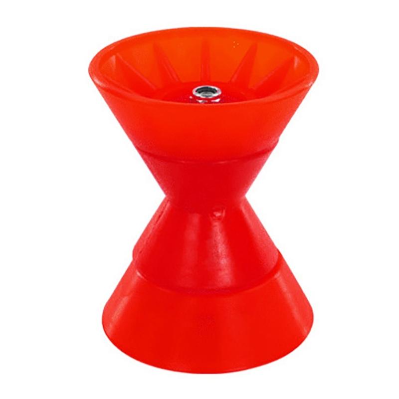 3inch/4inch Boat Trailer Roller with 1/2in Shaft Rubber Roller for Trailer Bracket Boat Accessory Easy Installation