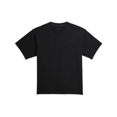 Colaboração Originals Trefoil x Pharrell Williams Camiseta Sólida de Manga Curta e Gola Redonda Unissex Tops Preto HB8817