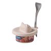 Pet Silicone Can Lid Sealing Cover With Spoon For Cat Dog