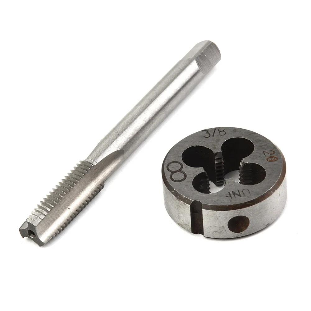 

2pcs UN 3/8 Inch-20 HSS Straight Flute Machine Taps Right Hand Pipe Tap And Die For Processing Iron/steel/copper And Aluminum China Mainland