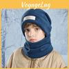 Kinder Winter Plüschmütze und Halswärmer Set mit winddichten Eigenschaften für Outdoor-Aktivitäten