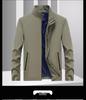2022 Men's Trendy Autumn Stand Collar Business Casual Jacket: Middle-Aged Dad's Loose Workwear