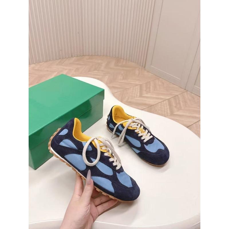 Inner heightening women's shoes new retro color matching breathable retro lightweight sports women