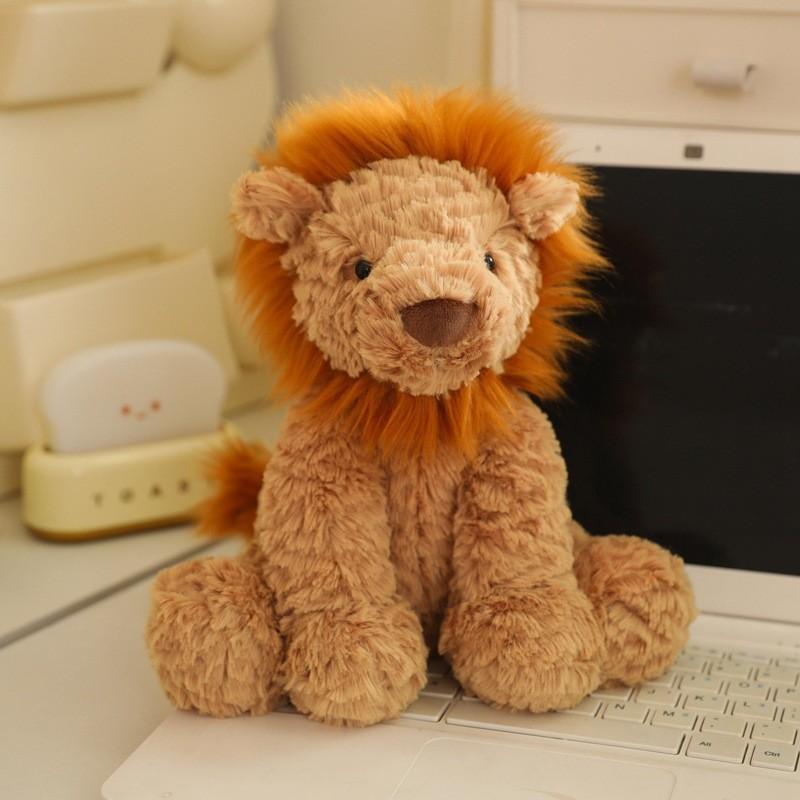 Non-Toxic Wave Green Dragon Plush Toy Lion Doll A Comforting And Companion Gift For Children