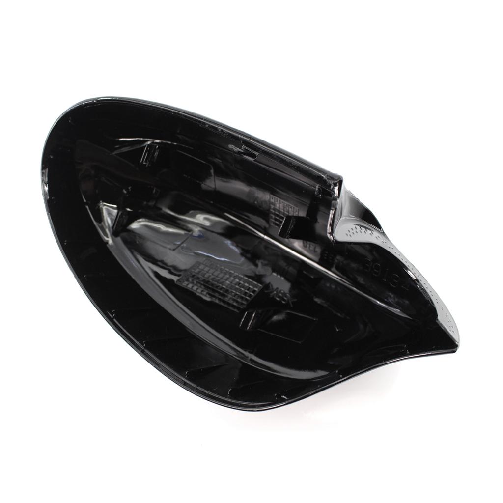 Reversing Mirror Housing Left Side Painted Black Replacement for BMW 3 Series E90 06-08 318i 320i