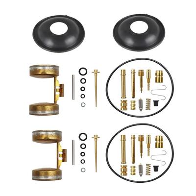 2 Jeux de Kits de Membranes de Réparation de Reconstruction de Carburateur 16100-354-004 Convient Pour Honda CB350 Super Sport CL350 Scrambler