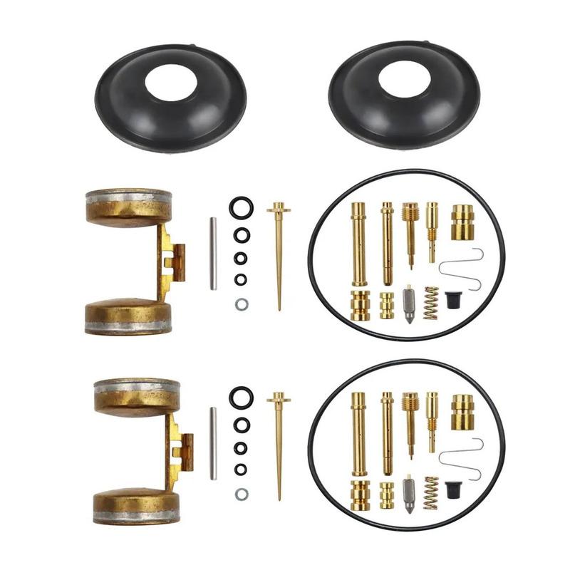 2 Sets Carburetor Rebuild Repair Diaphragm Kits 16100-354-004 Fit For Honda CB350 Super Sport CL350 Scrambler