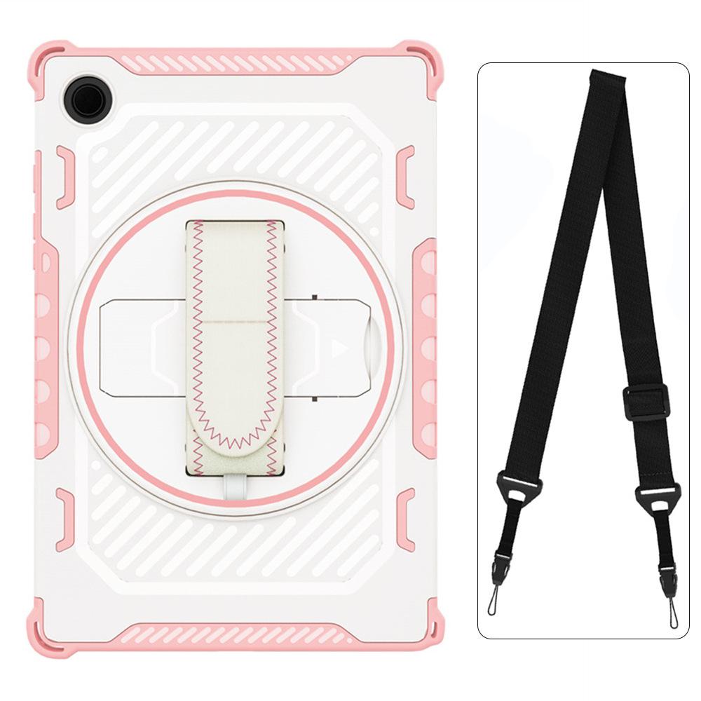Samsung Tablet A8X/A11/A9+ Rotating Stand Case with Hand Strap