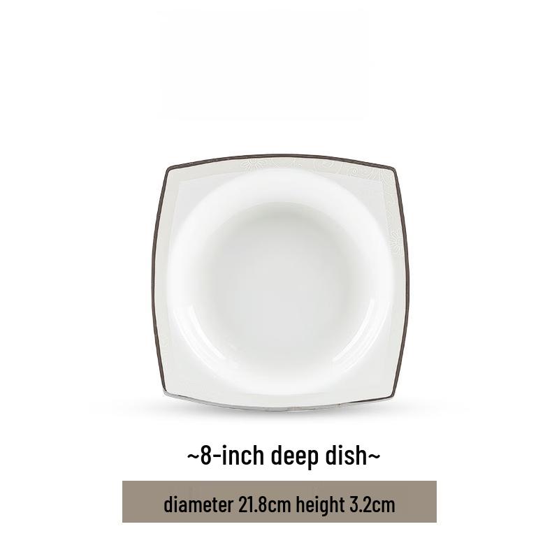 Mod Lanca Nordic Ceramic Deep Plate