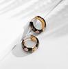 Exquisite Retro Fashion Circle Ear Cuffs: Colorful, Versatile Design for Women