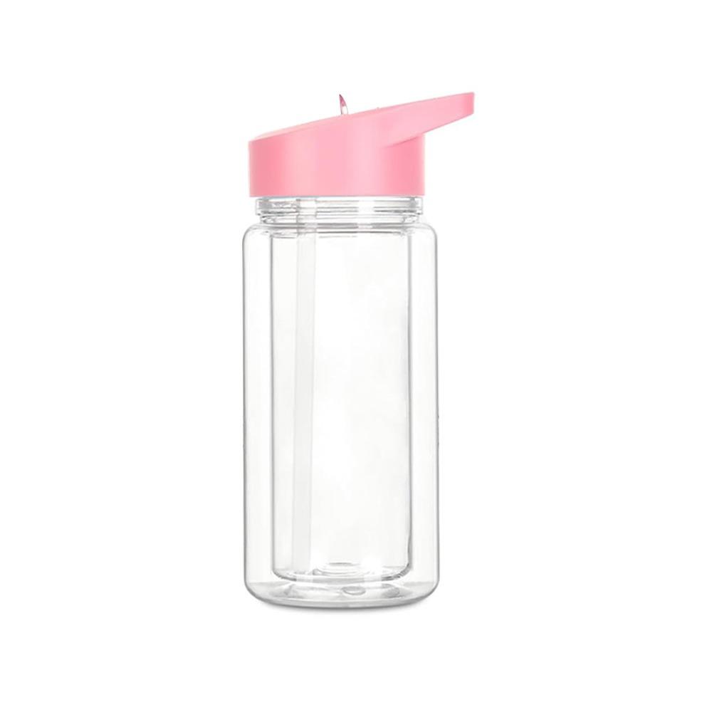 NEW 300ml Capacity Snow Globe Tumbler Reusable Break-Resistant Water Bottles Double Layers Pre-Drilled Mason Jar Cups Children