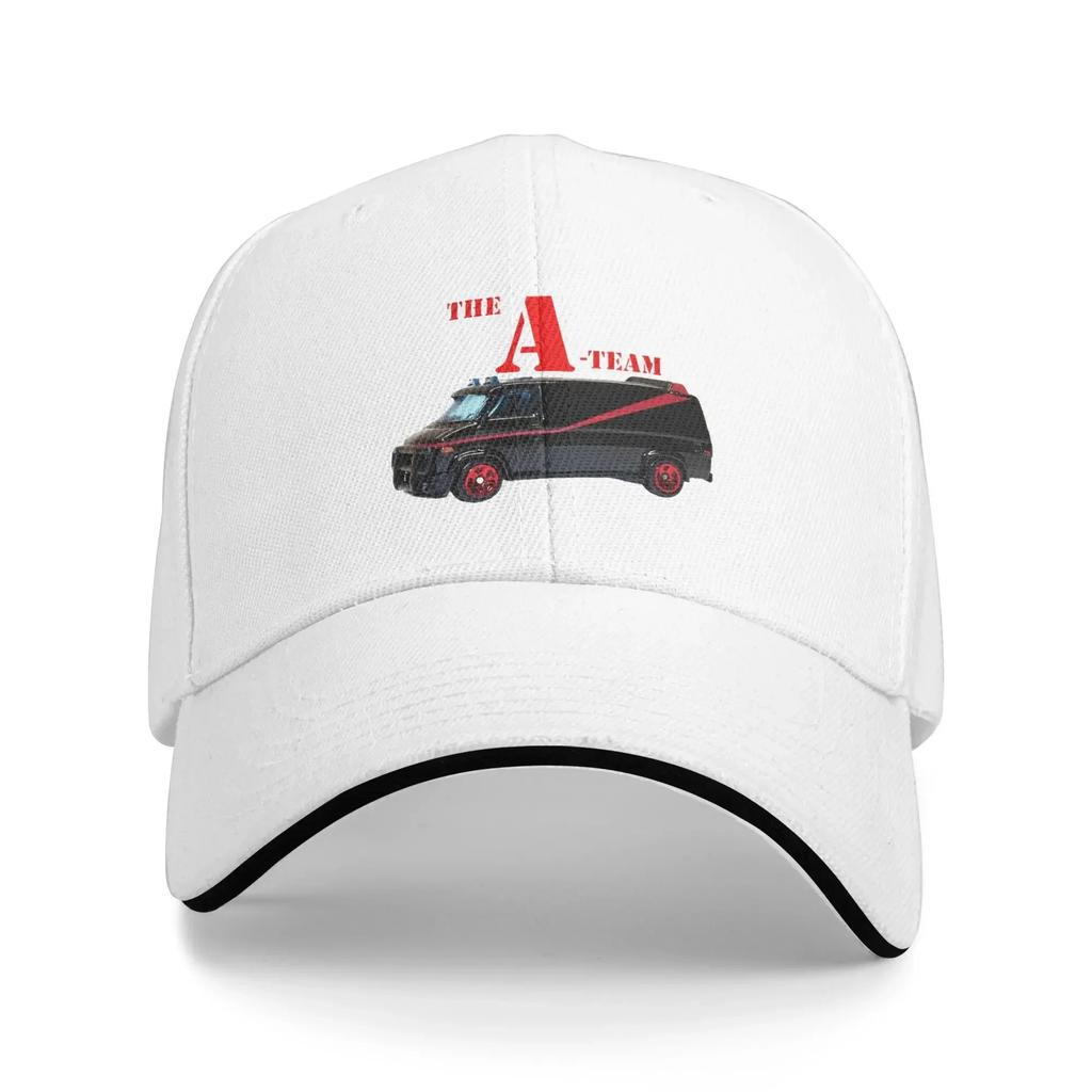 Summer The A team Van Baseball Cap  Outdoor Sport y2k Cool Design Sun Trucker Hat Women Men Wholesale Baseball Caps